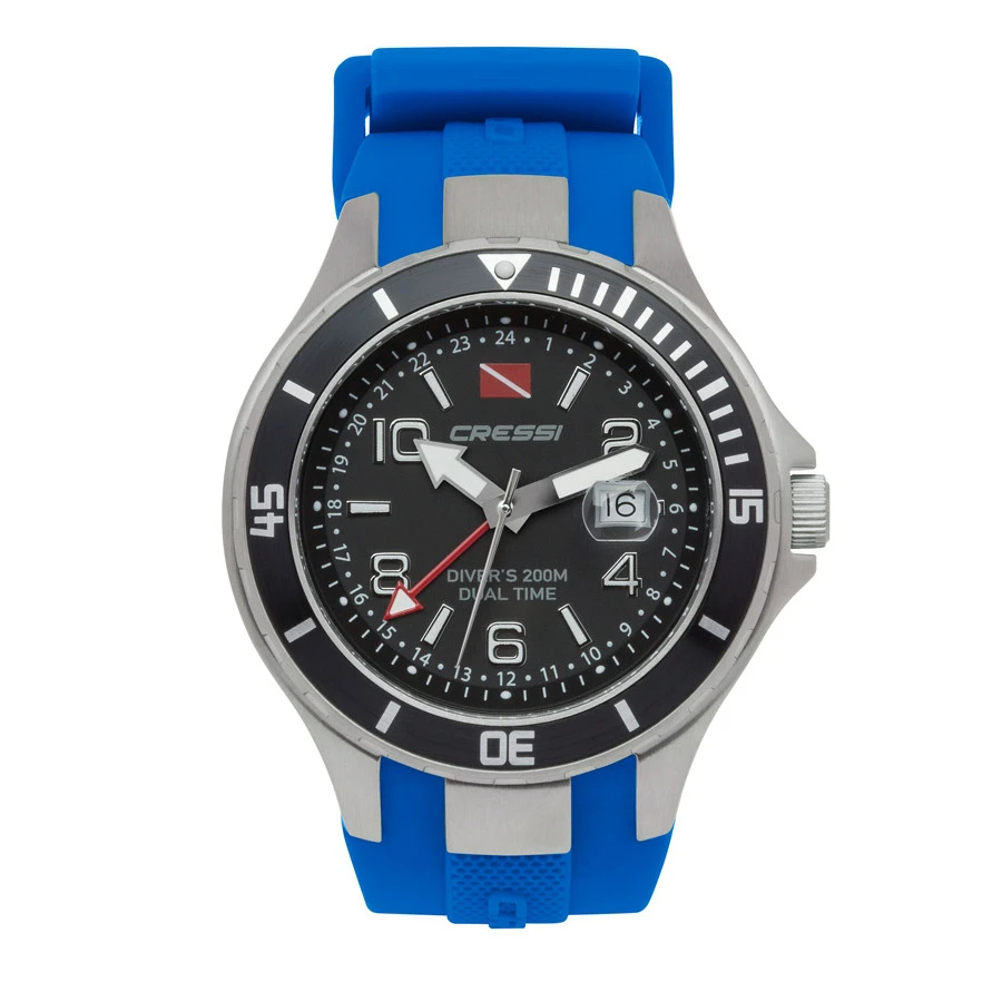 Montre TRAVELLER DUAL TIME CRESSI – Image 6