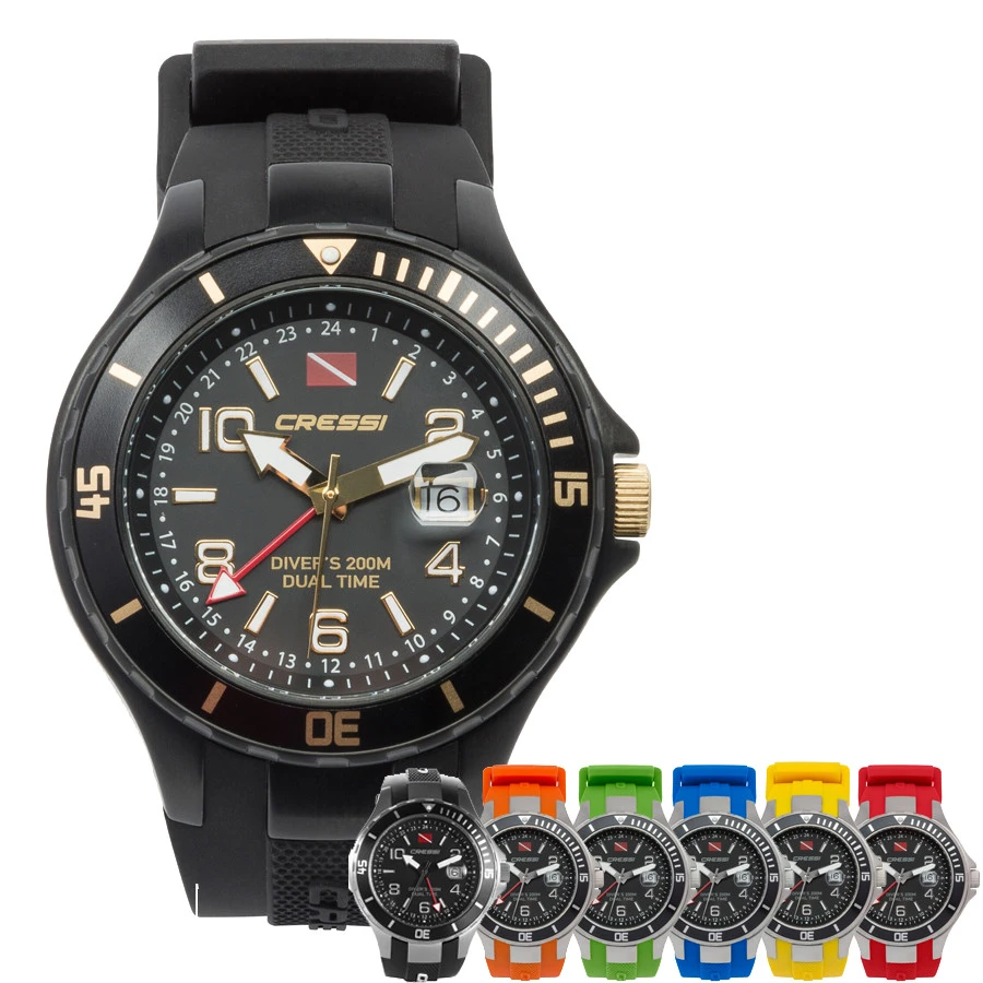 Montre TRAVELLER DUAL TIME CRESSI