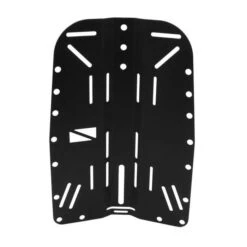 Plaque Dorsale En Alu ESM Noir