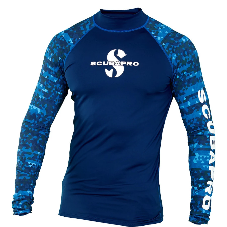 Lycra RASH GUARD AEGEAN SCUBAPRO UPF 50 Manches Longues Homme