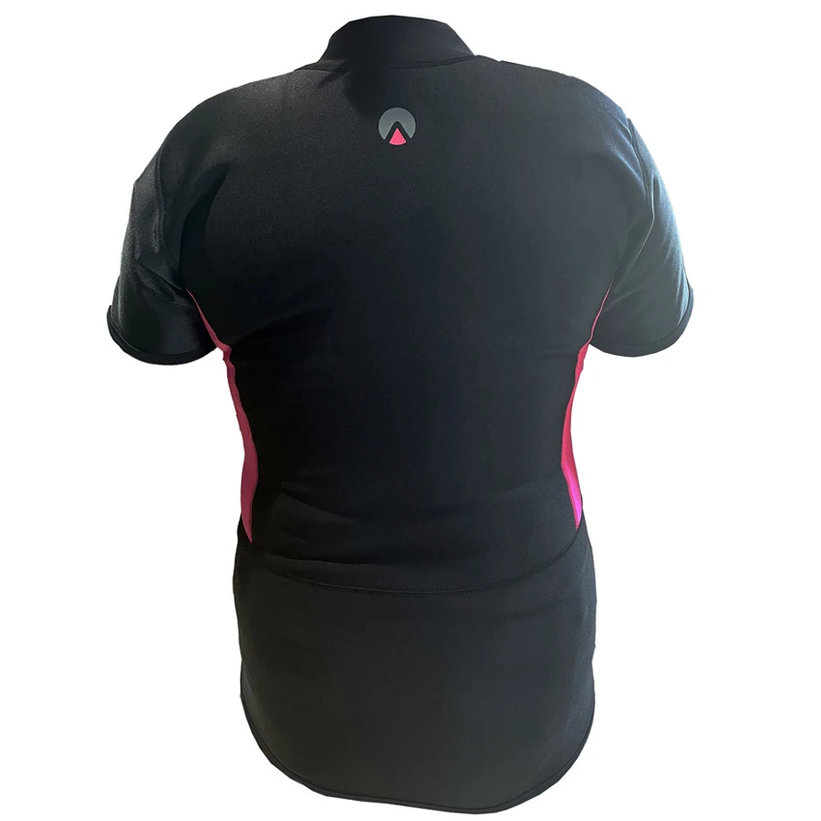 Top SHORT SLEEVES VEST CHILLPROOF SHARKSKIN Dame Manches Courtes Rose – Image 3