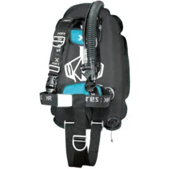Mares Harnais XR-REC TRIM SINGLE BACKMOUNT SET Aqua